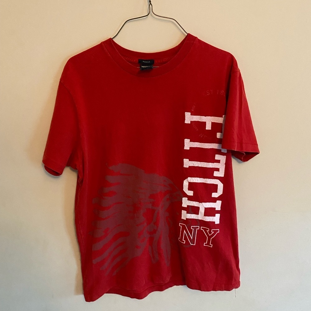 Vintage Abercrombie and Fitch Single-Stitch New York Tee